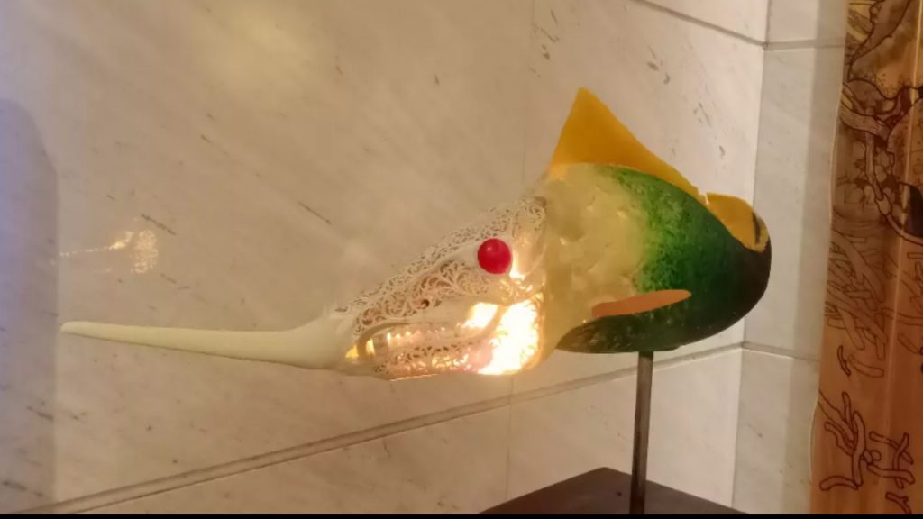 FISSAURUS sculpture by Bambang Adi Pramono